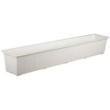 Plastična žardinjera (Vanjska dimenzija (D x Š x V): 100 x 17 x 14 cm, Bijele boje) | shoptok.hr