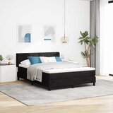  s opruga kutije s uzglavljem Crna 200 x 140 cm Baršun | shoptok.hr