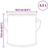 Boja za zidove Ružičasta 2,5 L Zidni otisak | shoptok.hr