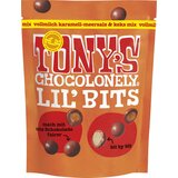 Tony's Chocolonely Lil'Bits - Milk Chocolate, Caramel Sea Salt and Cookie Mix - 120 g Cene