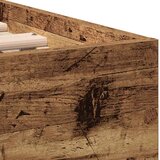  Krevetna konstrukcija s uzglavljem Staro drvo 203 x 95 x 70 cm | shoptok.hr