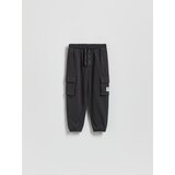 Reserved Pamučne jogger hlače - tamnosivo | shoptok.hr