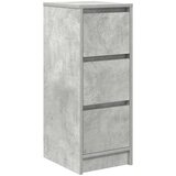  Komoda siva boja betona 29,5x34x76 cm od konstruiranog drva | shoptok.hr