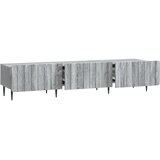 TV ormar Siva sonoma 147 x 34,5 x 32 cm Konstruirano drvo | shoptok.hr