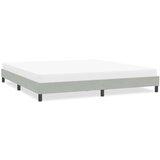  Okvir kreveta bez madraca svijetlo sivi 200x220 cm baršun | shoptok.hr