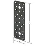 VORMANN Ploščati priključek (Do x Š: 120 x 50 mm, Črna) | Shoptok.si