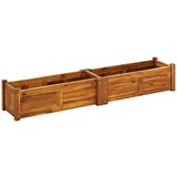 vidaXL Posuda za Sadnju Drvo Bagrema 150x30x25 cm Cijene