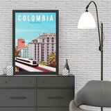 Wallity uramljena slika colombia, 55x75 cm | ePonuda.com