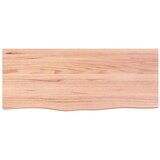  Kupaonska radna ploča svjetlosmeđa 100x40x6 cm tretirano drvo | shoptok.hr