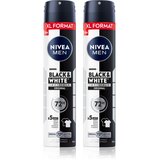 Nivea MEN Black & White Invisible Original antiperspirant u spreju ekonomično pakiranje Cijene