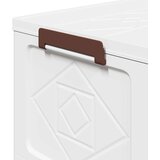 vidaXL Škatla za shranjevanje s kolesi 75 L 64x40x179 cm | Shoptok.si