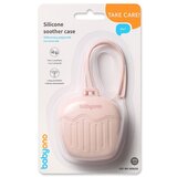 BabyOno Silikonska kutijica za dudu, roza | shoptok.hr