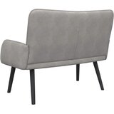  Kauč za dvoje Svijetlo siva 115 x 61 x 87 cm Baršun | Eponuda.ba