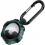 Spacecase ETUI ZA AIRTAG ARMOR Z ZAPIRANJEM Z ZELENO ZADRGO, (21964092) Cene
