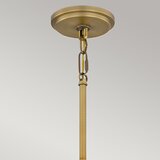  Quoizel QZ-BRECKEN-2P-AB-ABG - Luster BRECKEN 2xE27/60W/230V zlatna/dekor mramora | Eponuda.com