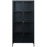 Unique Furniture Črna vitrina Carmel, višina 190 cm Cene