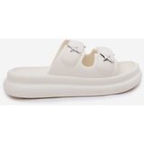 Boto Women Foam Sandals On Platform Ecru Falowena | shoptok.hr