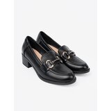 Shelvt Women's black shoes with an elegant buckle | Shoptok.si