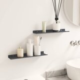  Lebdeća polica Zidne 2 pcs Antracit 40 x 8,5 x 2,5 cm Čelik | shoptok.hr