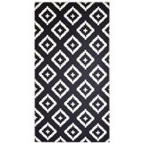 Vitaus Crni tepih Geo Winston, 80 x 150 cm | shoptok.hr