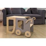 ToddlerInFamily 2V1 MONTESSORI STOLICA POMAGALO MOTIV VOZ(VIE BOJA)-Natur/Siva | shoptok.hr
