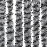  Zastor protiv muha sivi i crno-bijeli 100 x 200 cm od šenila | Eponuda.com