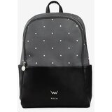 Vuch Ruksak Maxel Black Grey s točkicama | shoptok.hr