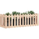  Povišena vrtna gredica 150x30x30 cm od masivne borovine | shoptok.hr