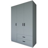 Hanah home Hanah Kućni ormar Yaman Luna 1600-037, 120x181x45 cm, Siva | Eponuda.ba