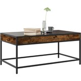  Stolić s beskonačnim LED svjetlima boja hrasta 90x50x41 cm | shoptok.hr