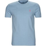 Polo Ralph Lauren Majice s kratkimi rokavi T-SHIRT AJUSTE EN COTON Modra Cene