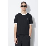 Fred Perry Taped Ringer T-shirt Black | Shoptok.si