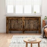 vidaXL Pokrivač radijatora Dimljeni hrast 172 x 19 x 81,5 cm | shoptok.hr