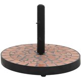vidaXL Podstavek za senčnik terakota okrogel 12 kg, (20703267) Cene