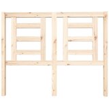  Uzglavlje za krevet 126 x 4 x 100 cm od masivne borovine | shoptok.hr