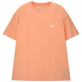 Pull&Bear Majica oranžna / bela