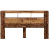  LED uzglavlje boja drva 180x18 5x103 5 cm konstruirano drvo | shoptok.hr