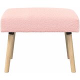  Klupa Jednobojno Ružičasta 60 x 40 x 45 cm Bouclé | Eponuda.com