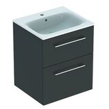 Geberit toaletni ormarić SELNOVA SQUARE 60 komplet, 2 fioke, lava | ePonuda.com