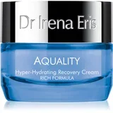 Aquality Hyper-Hydrating Recovery Cream Rich Formula globinsko vlažilna krema proti gubam 50 ml