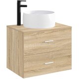  Umivaonik za kupaonicu Mat Crna 38,5 x 38,5 x 16 cm Metal | shoptok.hr