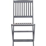  Sklopive vrtne stolice s jastucima 6 kom masivno bagremovo drvo | shoptok.hr