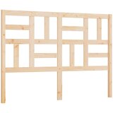 Maison Chic posteljno vzglavje - vzglavna omarica - nočna omarica 126x4x104 cm trdna borovina, (21704404) Cene