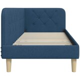  Kutni okvir kreveta Plava 80 x 200 cm tkanina | shoptok.hr