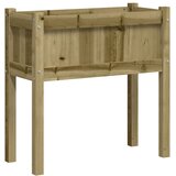  Vrtne sadilice s nogama 70x31x70 cm od impregnirane borovine | shoptok.hr