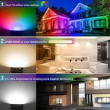 T-SUNUS RGB WiFi LED reflektor 100 W IP66 z aplikacijo | Shoptok.si