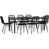  9-dijelni vrtni blagovaonski set od poliratana | shoptok.hr