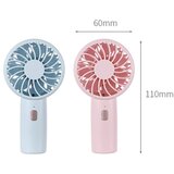 Venisymlis Prenosni Polnilni Ročni Ventilator Mute (Roza), Primeren Za Notranjo In Zunanjo Uporabo, (22070270) | Shoptok.si