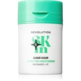 Revolution Clearly Clarify Cloud Clear lahka hranilna in vlažilna dnevna krema z niacinamidom 50 ml