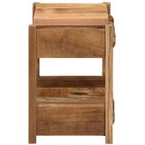  Konačna Stolić Smeđa 43 x 32 x 46 cm Čvrsto drvo iz reciklaže | shoptok.hr